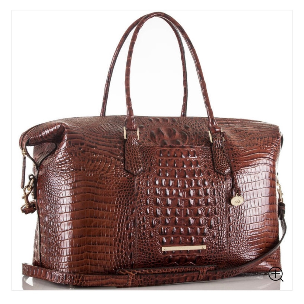 Brahmin Duxbury Weekender in Pecan Melbourne